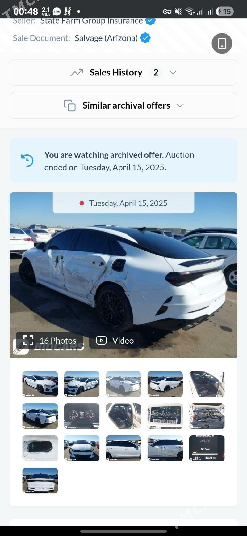 Kia K5 2022 - 350 000 TMT - Aşgabat - img 10