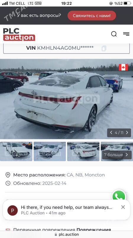 Hyundai Elantra 2021 - 280 000 TMT - Aşgabat - img 6