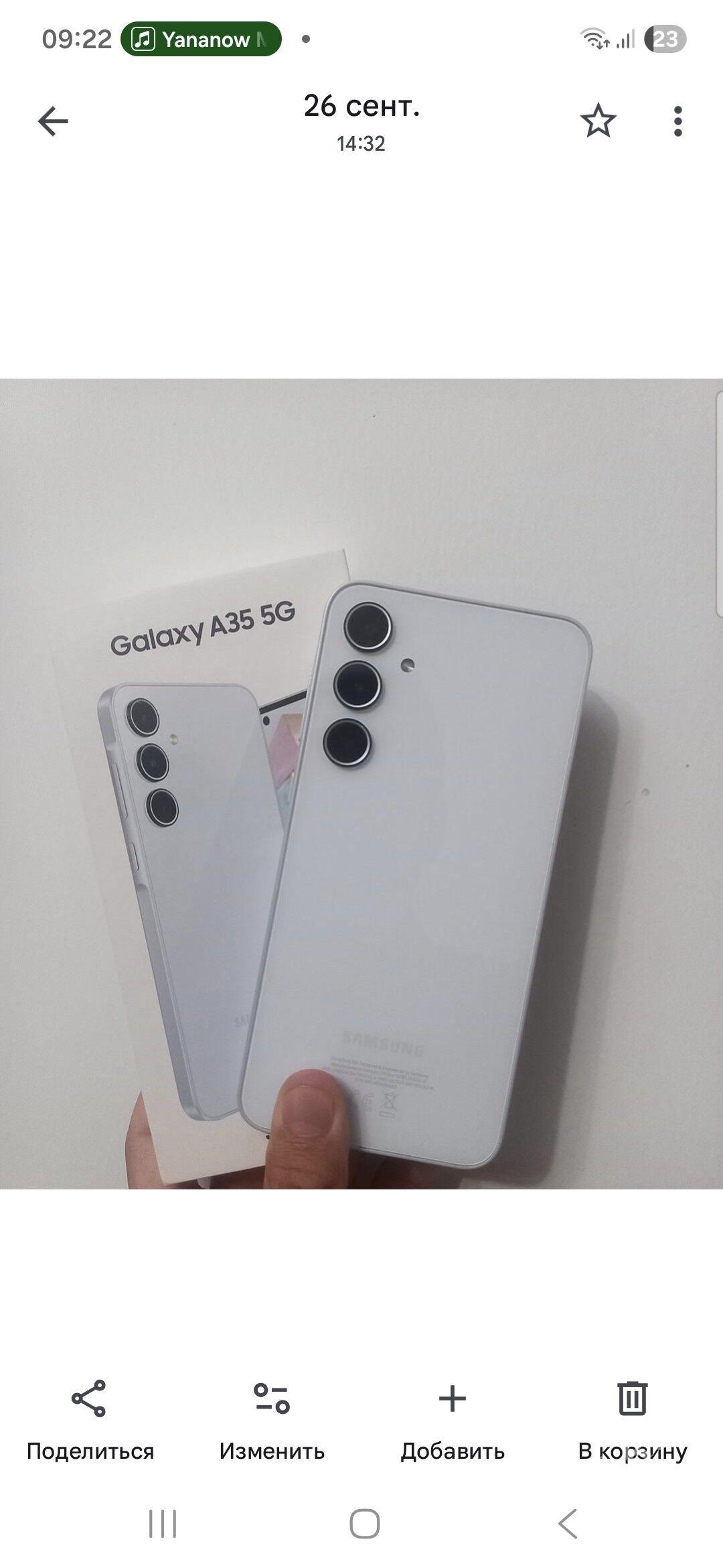 Samsung Galaxy A35 5G 8/128 - Görogly (Tagta) - img 1