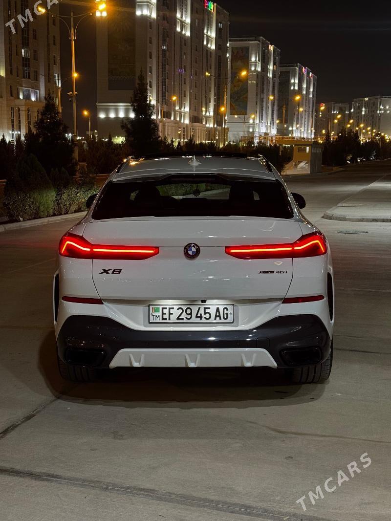 BMW X6 2022 - 1 189 000 TMT - ул. Московская (10 йыл абаданчылык ш.) - img 3