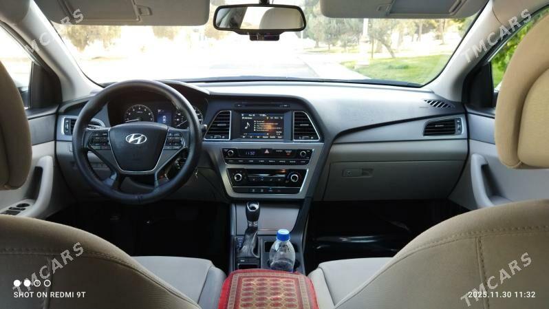 Hyundai Sonata 2016 - 185 000 TMT - Ашхабад - img 5