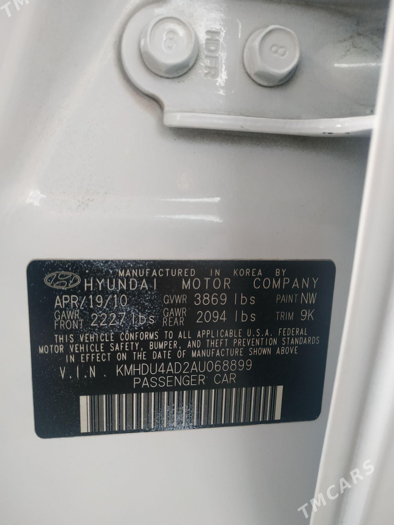 Hyundai Elantra 2010 - 149 800 TMT - Ашхабад - img 9