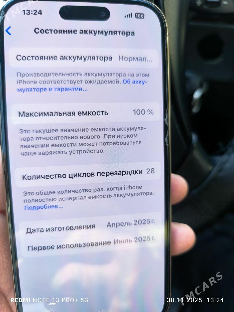 Iphone 16 pro - Aşgabat - img 2