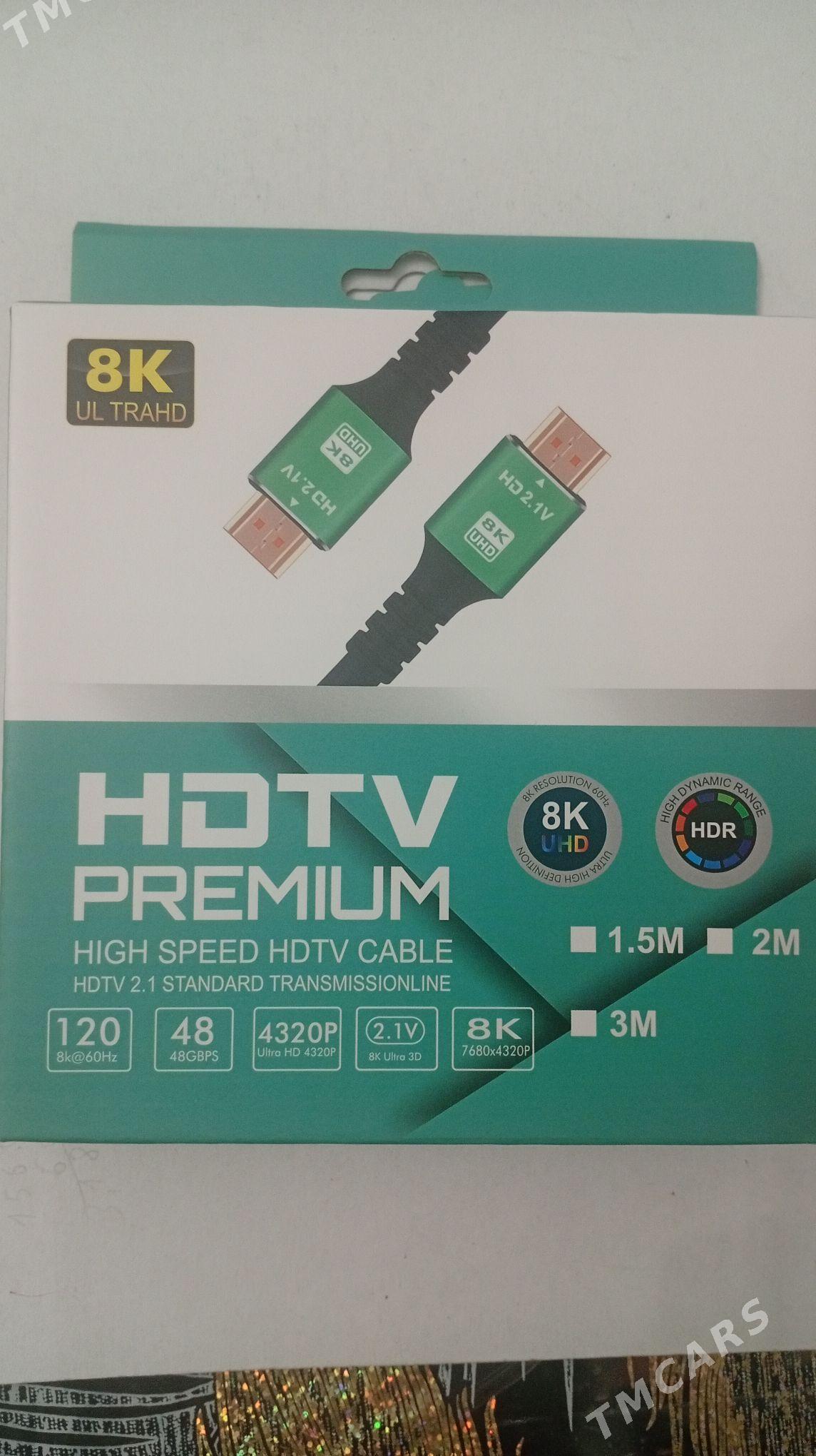 HDMI kabel 8K 3mtra - Aşgabat - img 1