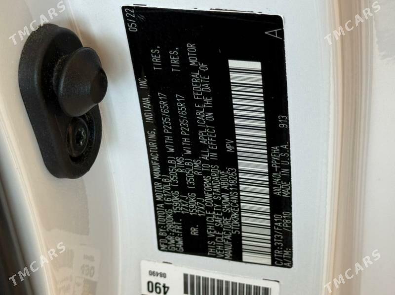 Toyota Sienna 2022 - 470 000 TMT - Aşgabat - img 8