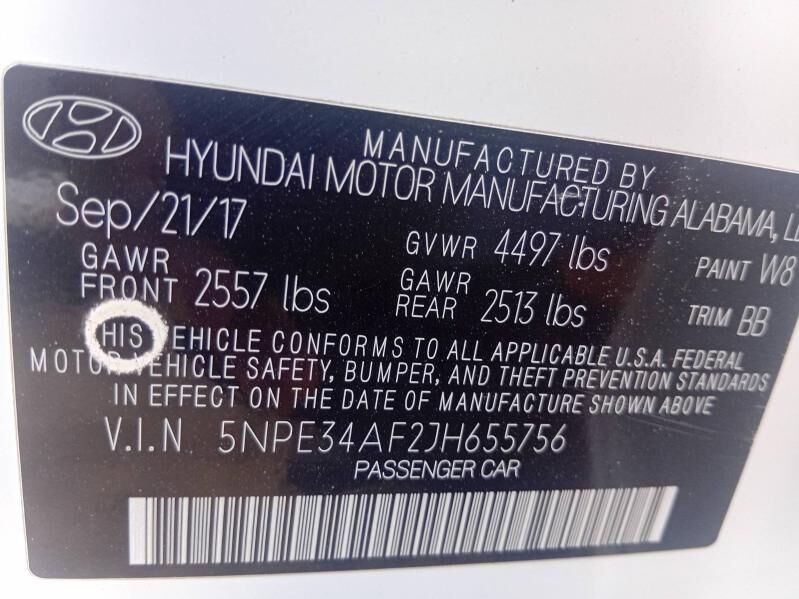 Hyundai Sonata 2018 - 190 000 TMT - Арзув - img 7