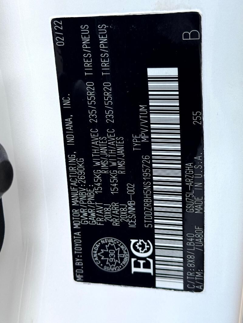 Toyota Highlander 2022 - 580 000 TMT - ул. Подвойского (Битарап Туркменистан шаёлы) - img 9