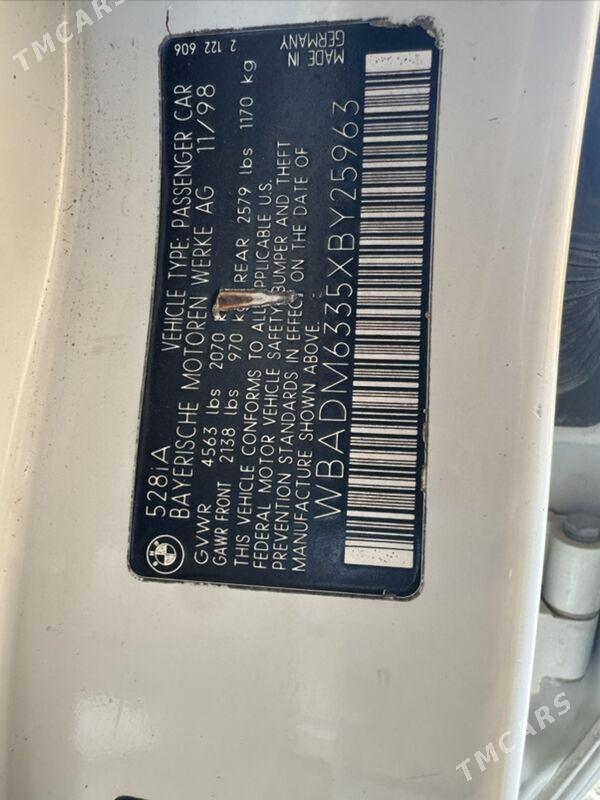 BMW 528 1998 - 97 000 TMT - Mary - img 7