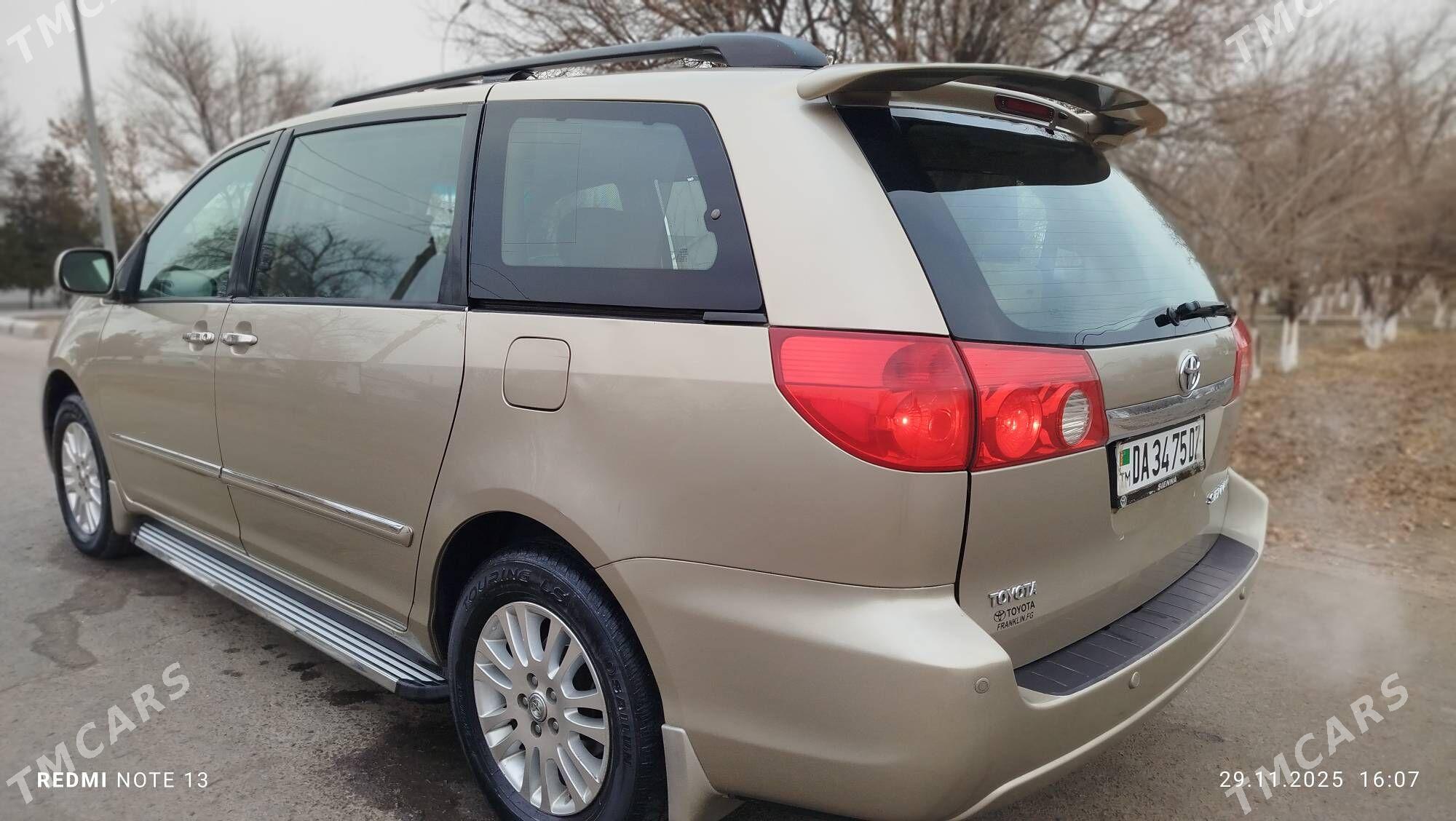 Toyota Sienna 2008 - 285 000 TMT - Daşoguz - img 3