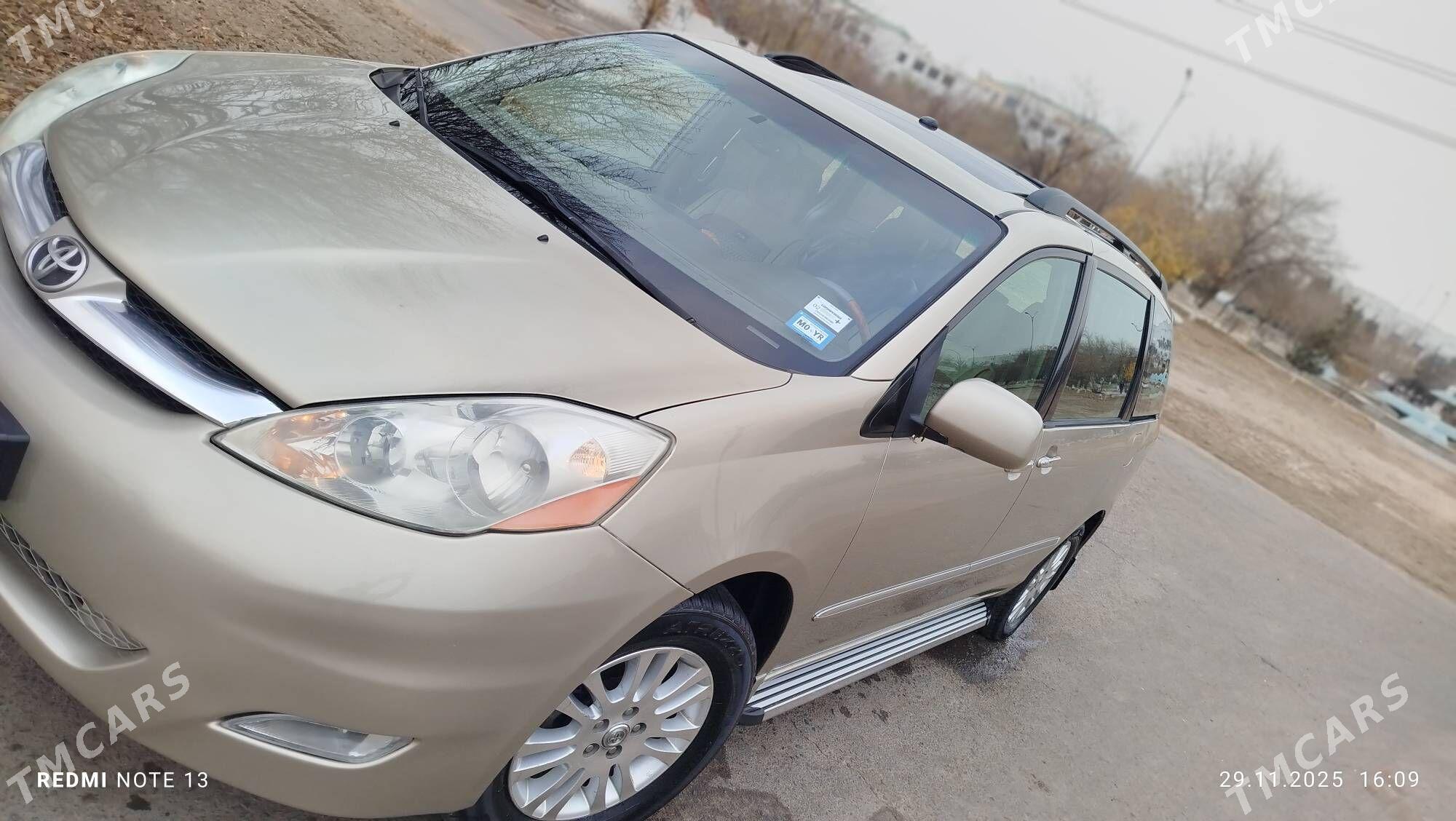 Toyota Sienna 2008 - 285 000 TMT - Daşoguz - img 1