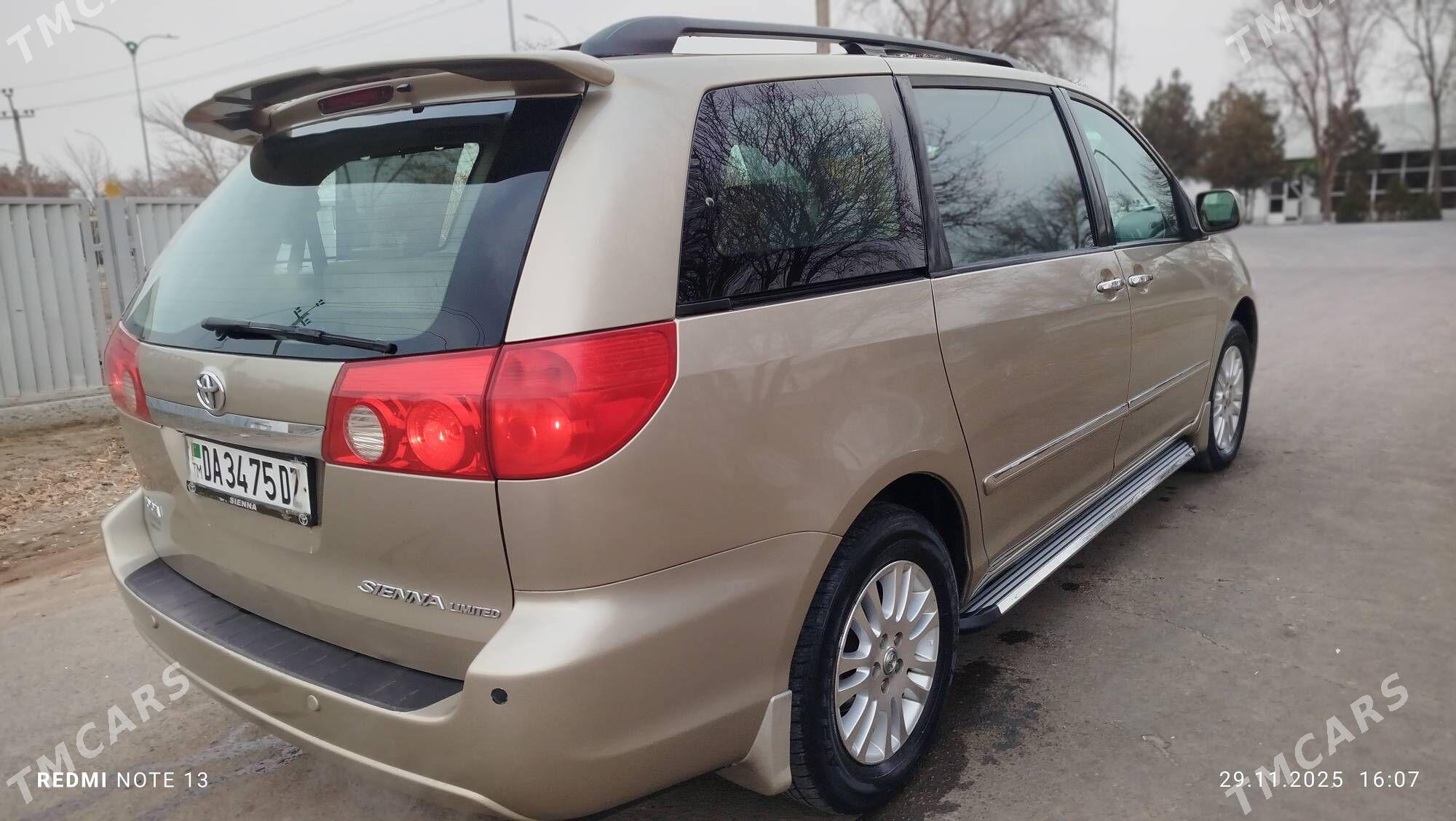 Toyota Sienna 2008 - 285 000 TMT - Daşoguz - img 2