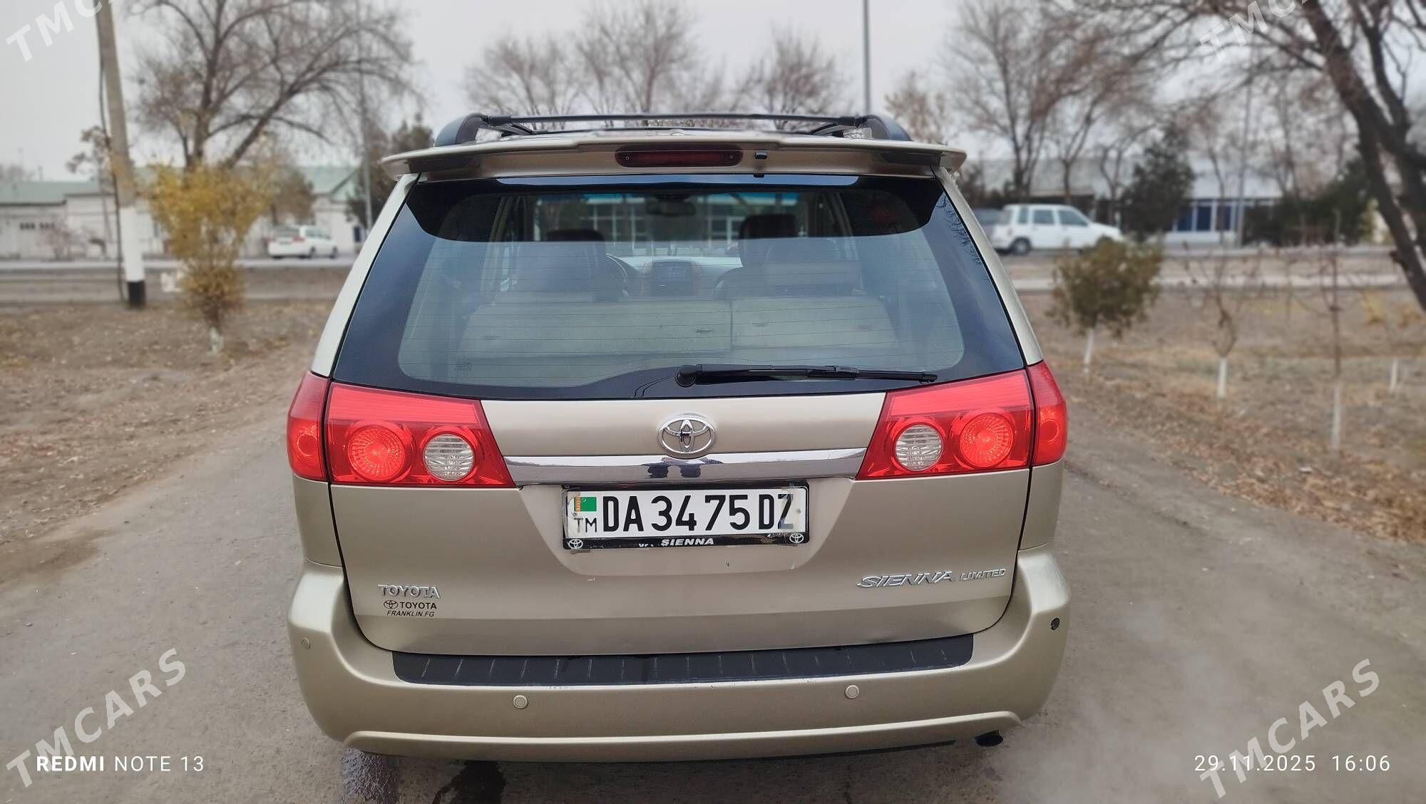 Toyota Sienna 2008 - 285 000 TMT - Daşoguz - img 5