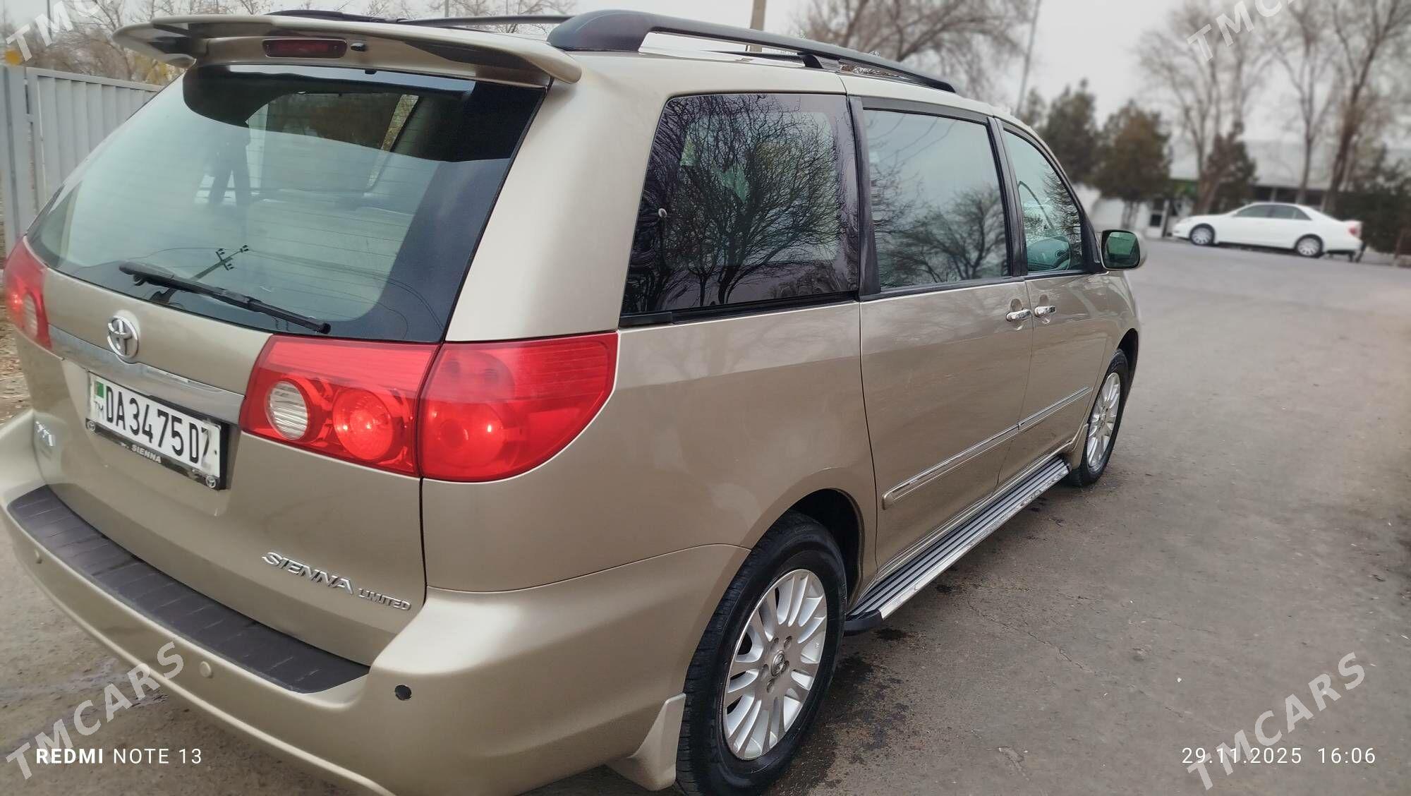 Toyota Sienna 2008 - 285 000 TMT - Daşoguz - img 4