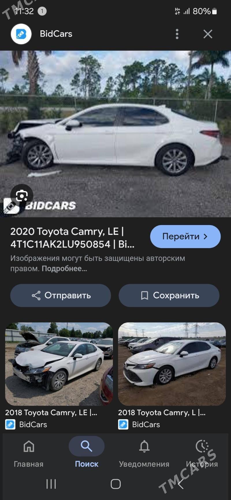 Toyota Camry 2020 - 285 000 TMT - Büzmeýin - img 8