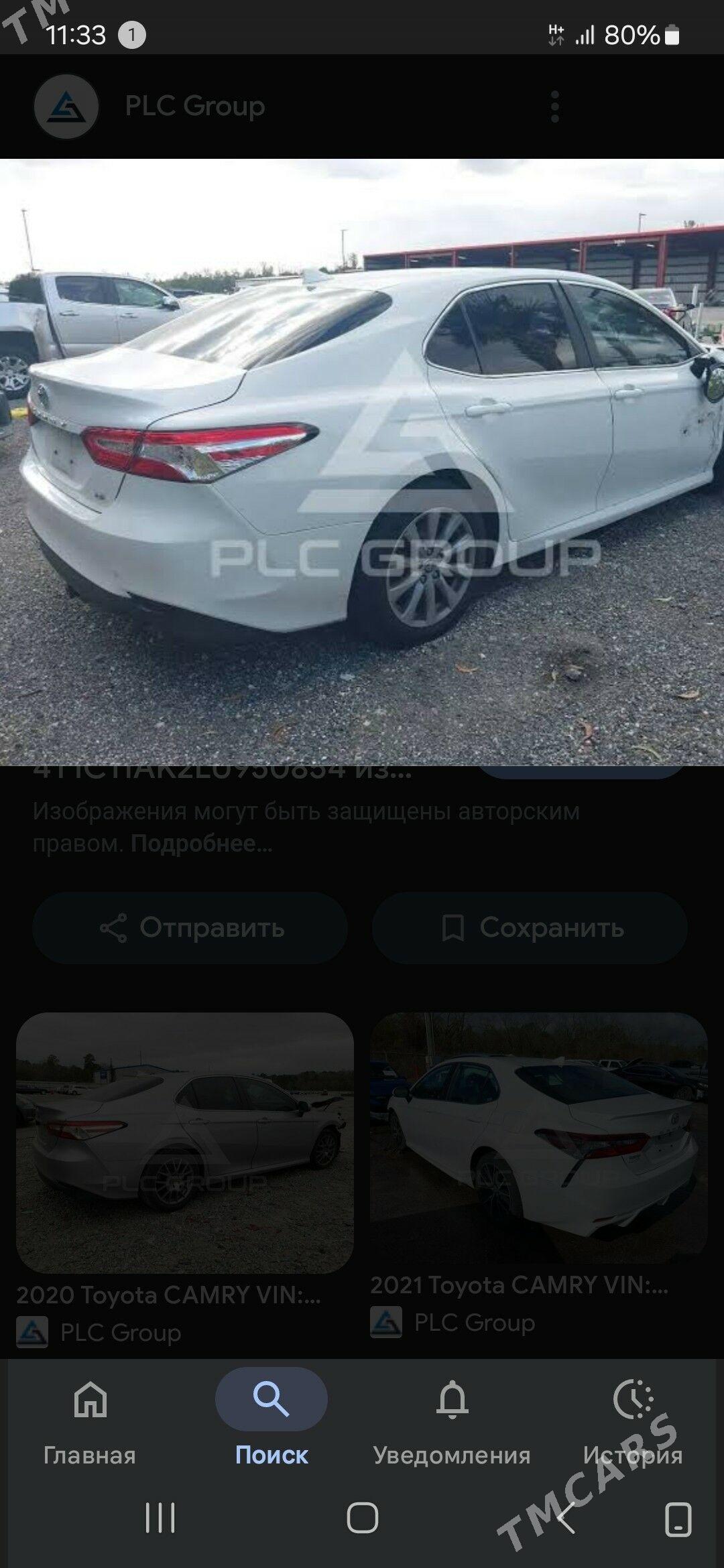 Toyota Camry 2020 - 285 000 TMT - Büzmeýin - img 7