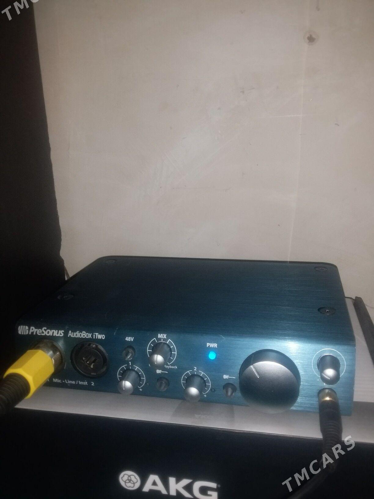 PreSonus ses kart AkG mikrfon - Байрамали - img 2