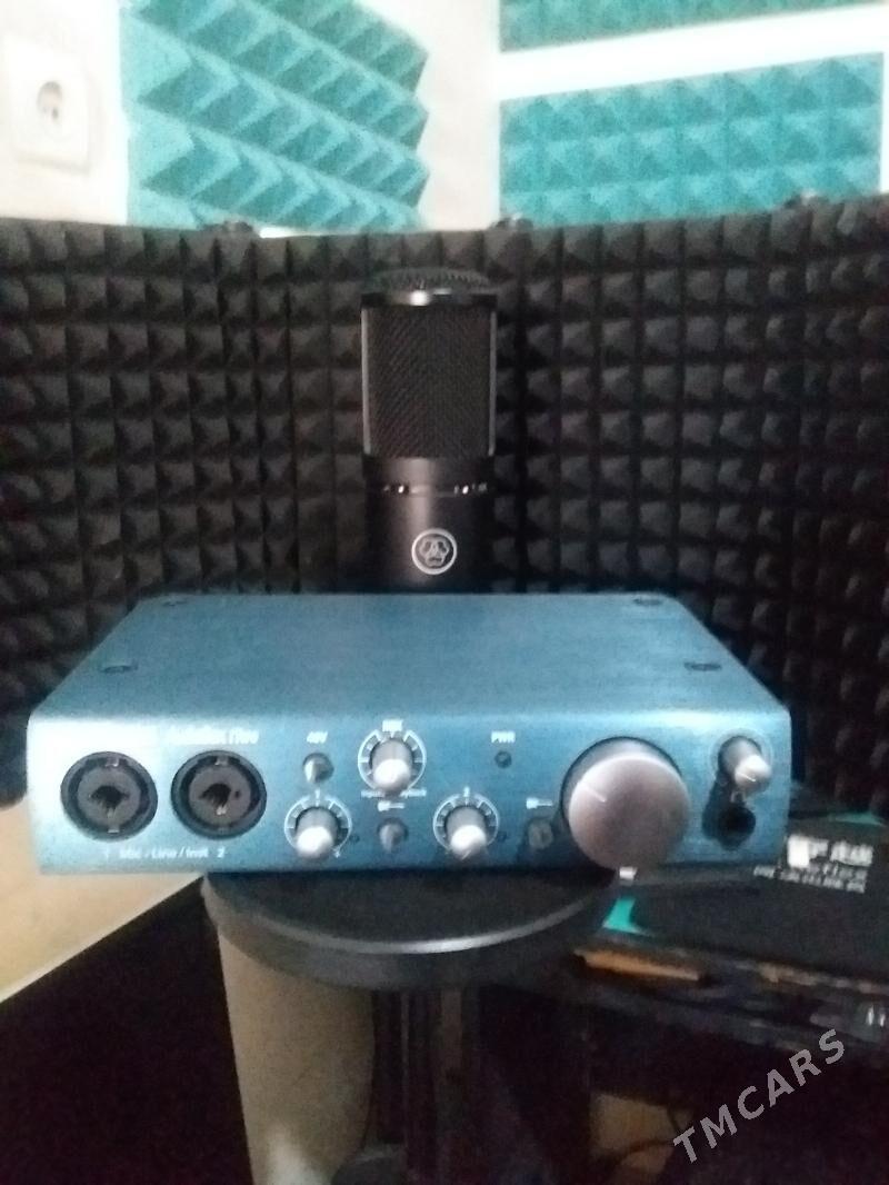 PreSonus ses kart AkG mikrfon - Байрамали - img 1