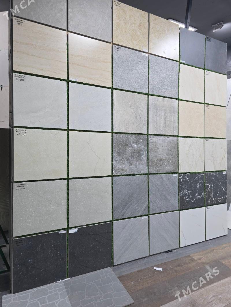 Trotuar keramika plita (KAFEL) - G.Kuliýew köç. (Obýezdnoý) - img 4