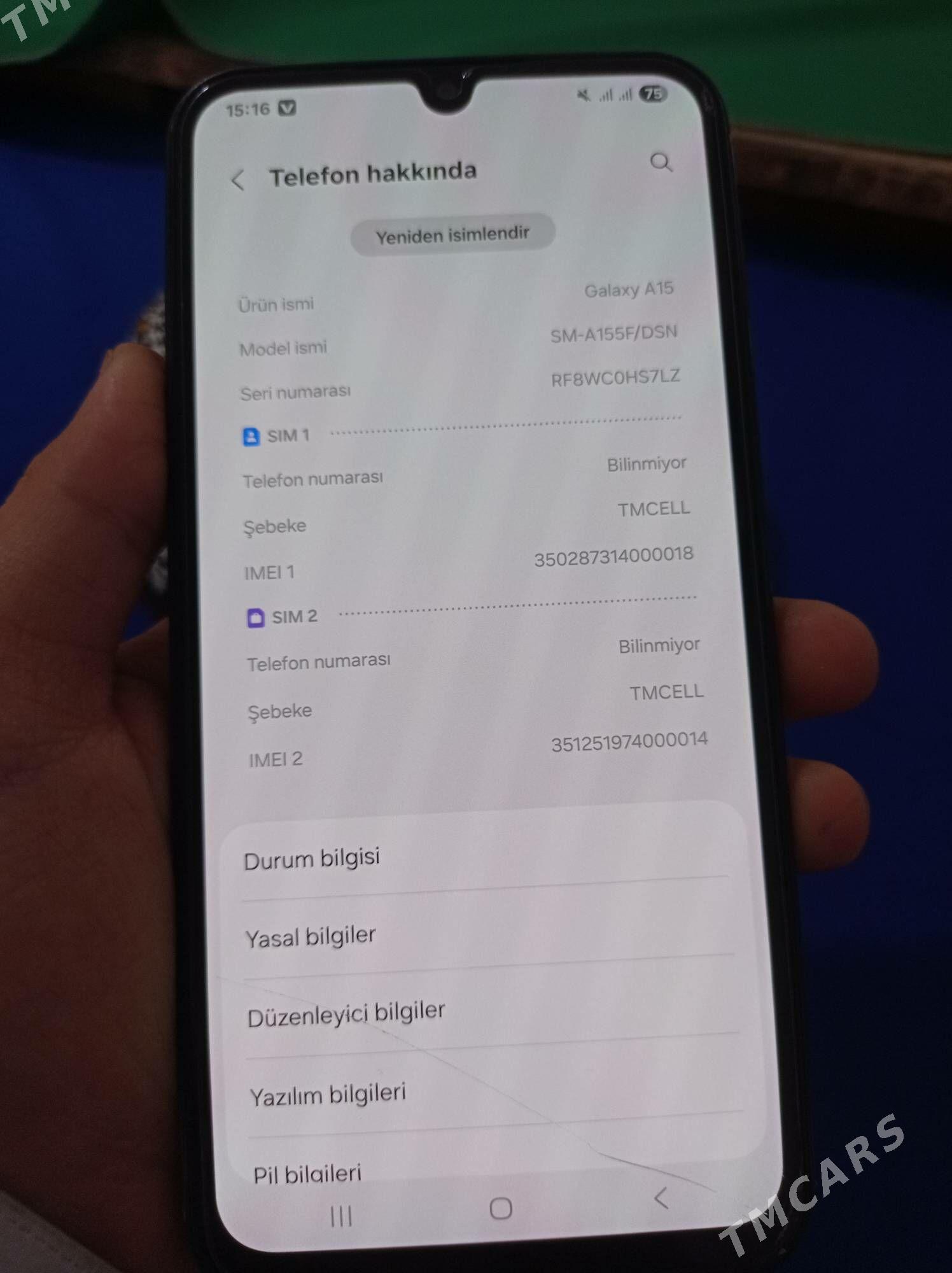 Samsung.A 15. - Gyzylarbat - img 3
