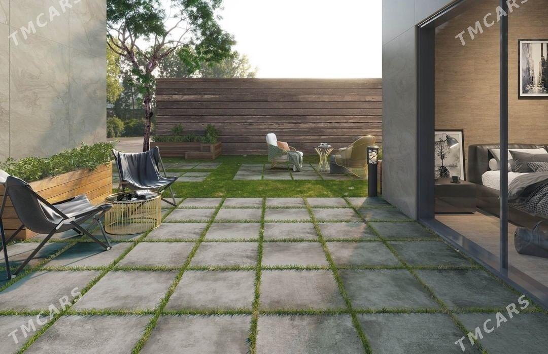 Trotuar keramika plita (KAFEL) - G.Kuliýew köç. (Obýezdnoý) - img 7