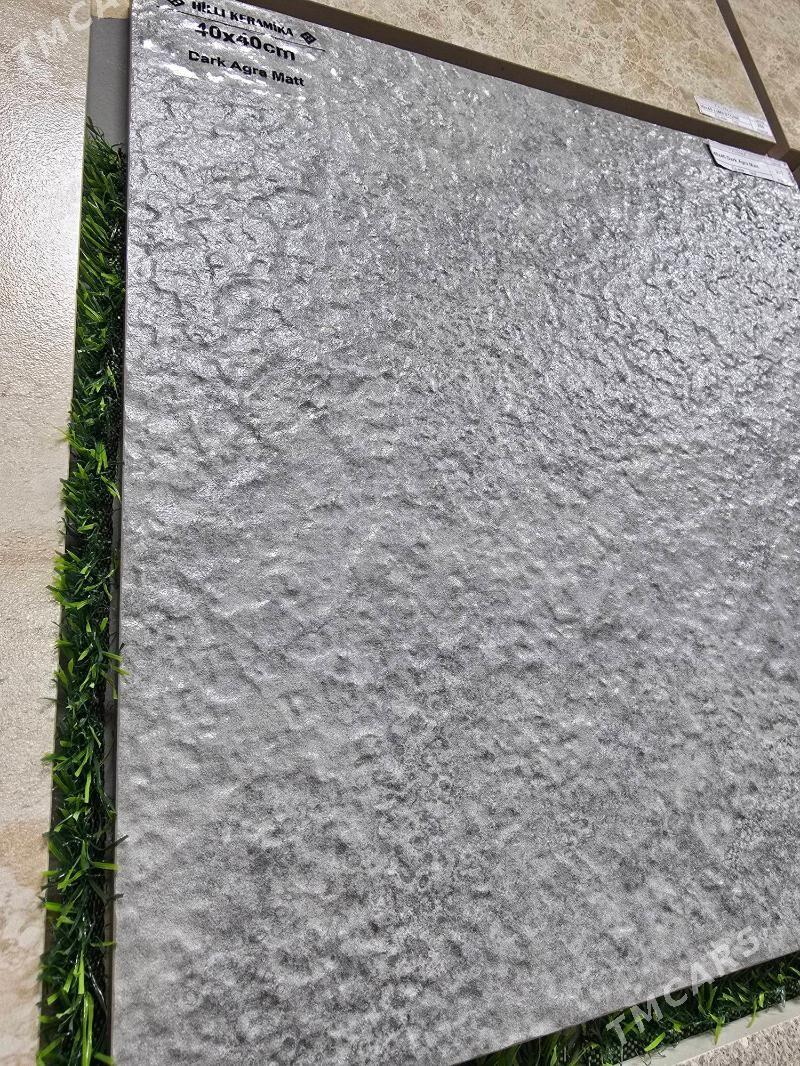 Trotuar keramika plita (KAFEL) - G.Kuliýew köç. (Obýezdnoý) - img 5