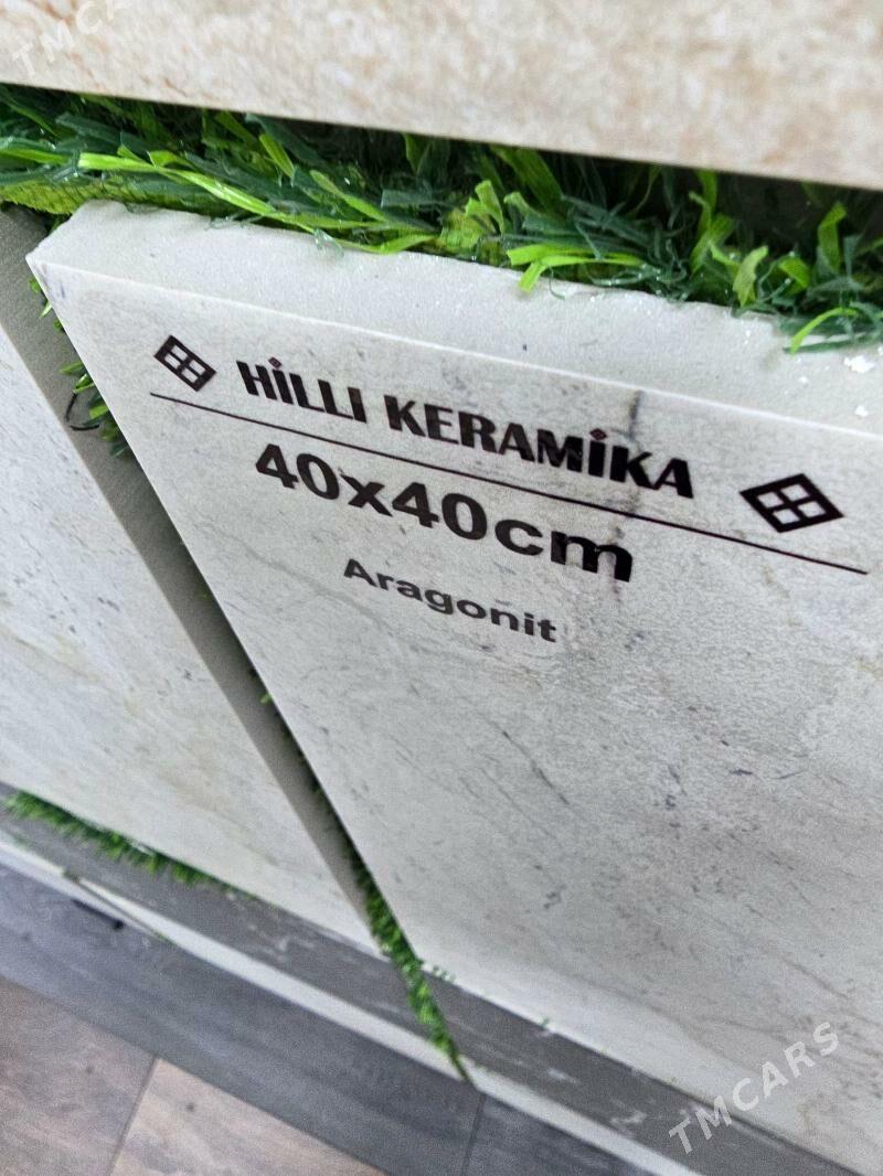 Trotuar keramika plita (KAFEL) - G.Kuliýew köç. (Obýezdnoý) - img 3