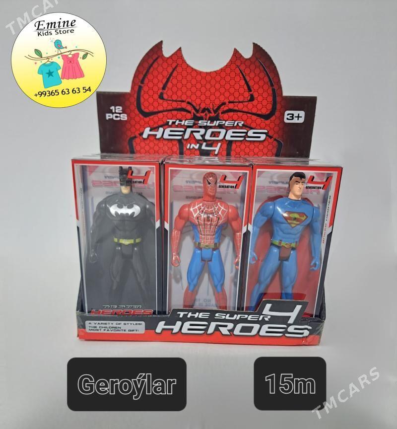 Oglan çaga oyunjak geroýlar - Кëши - img 9