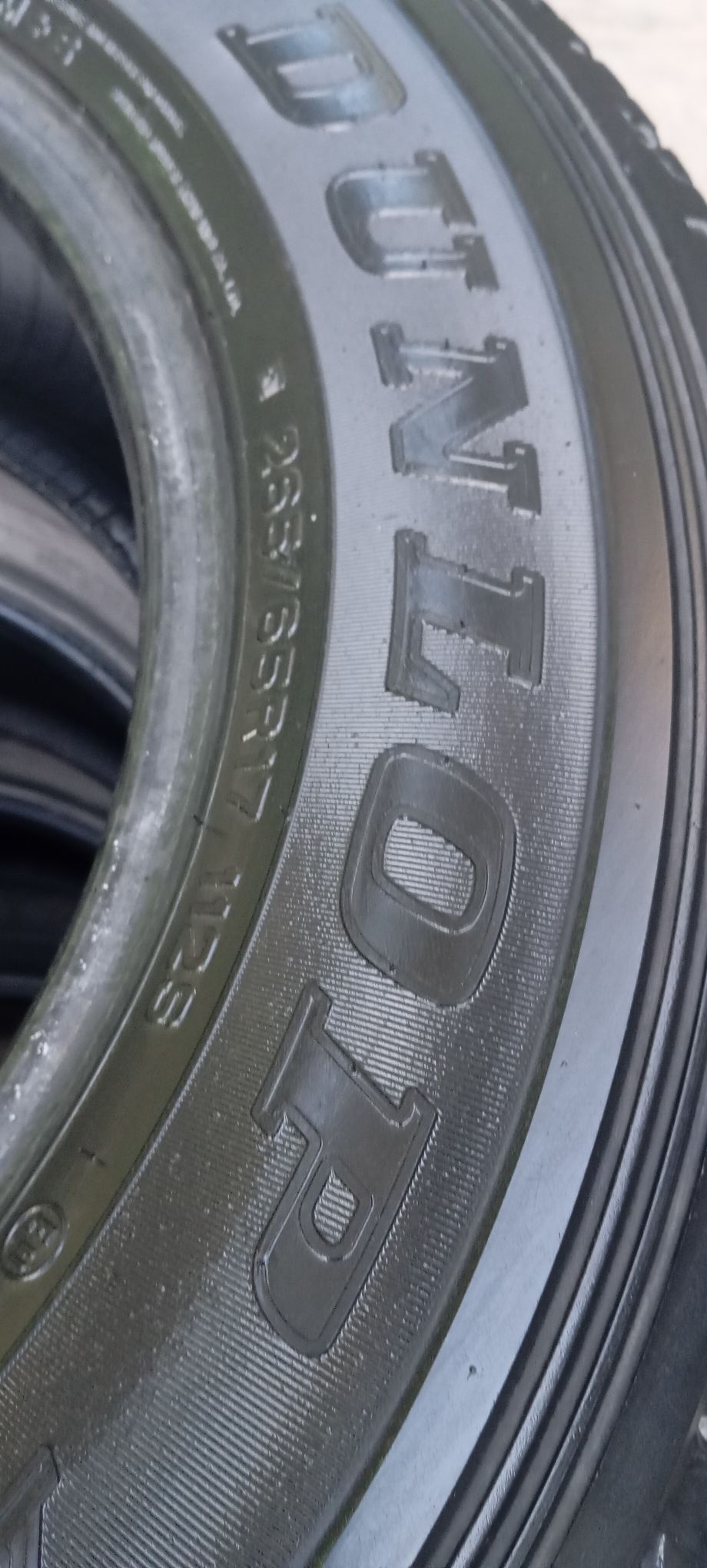 265 65 17 DUNLOP 1 000 TMT - Bedew - img 5