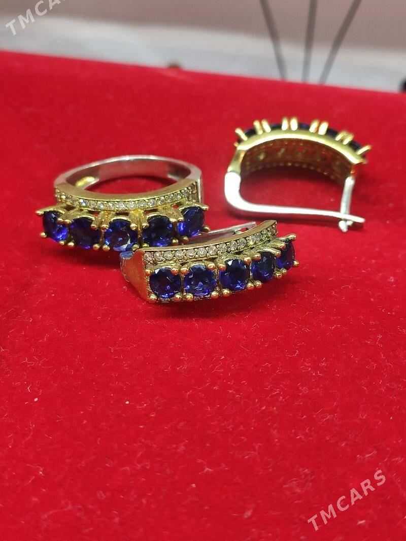 Hürrem kümüş komplekt 925 - Aşgabat - img 1