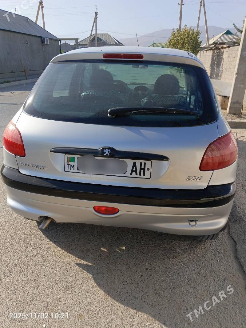 Peugeot 206 2004 - 50 000 TMT - Büzmeýin - img 2