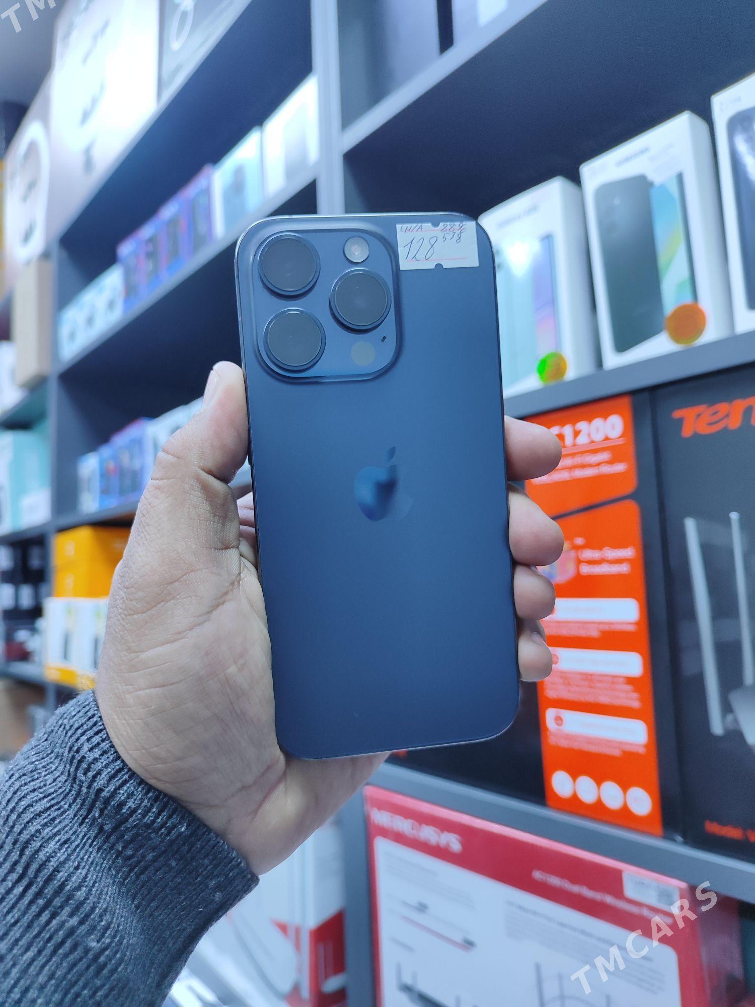 IPHONE 15 PRO 128GBBLUE 88% - Aşgabat - img 2