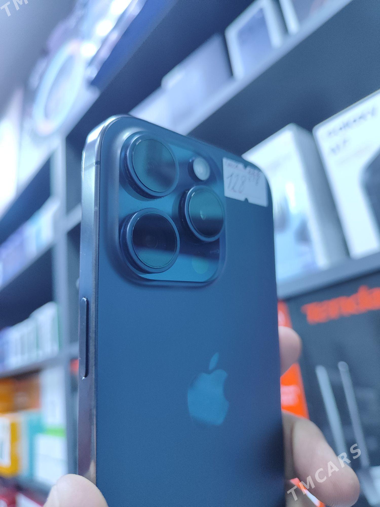 IPHONE 15 PRO 128GBBLUE 88% - Aşgabat - img 4