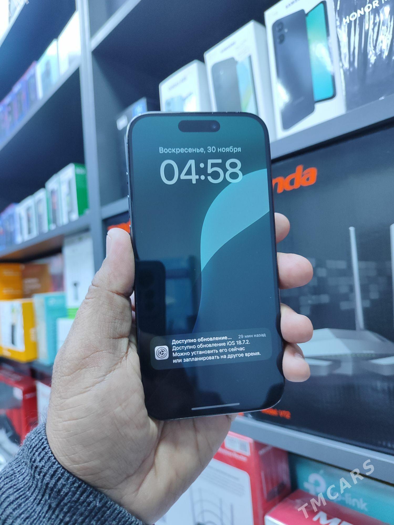 IPHONE 15 PRO 128GBBLUE 88% - Aşgabat - img 5