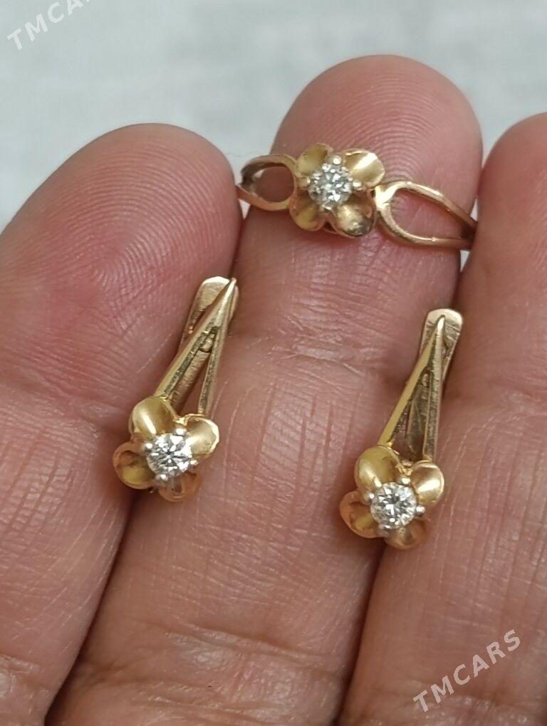 Gyzyl brlyant komplekt - Sowetskiý köç. (Garaşsyzlyk şaýoly) - img 1