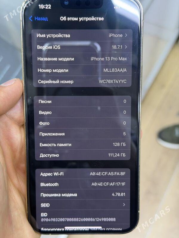 Айфон 13про Макс 128гб - Туркменабат - img 3