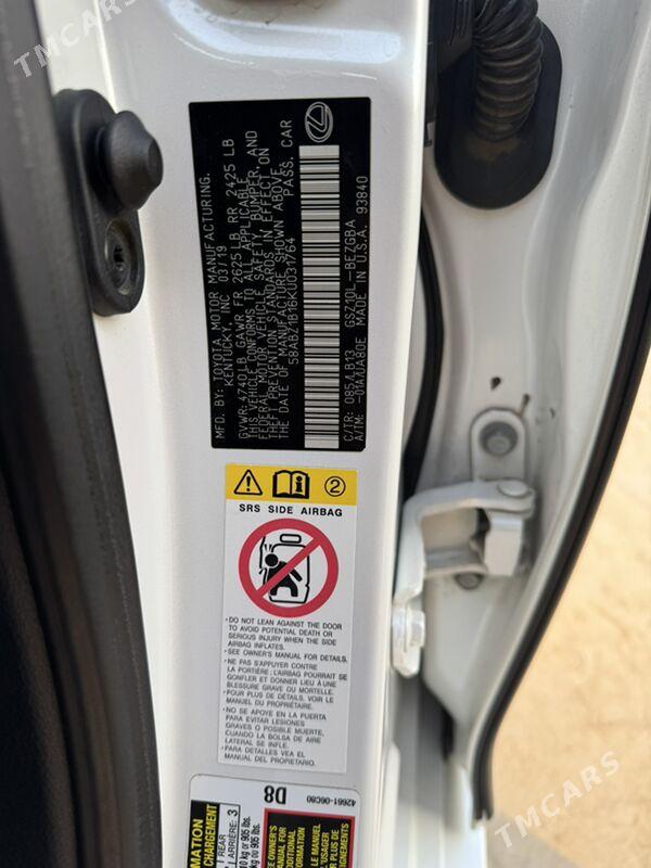 Lexus ES 350 2019 - 650 000 TMT - Туркменабат - img 9