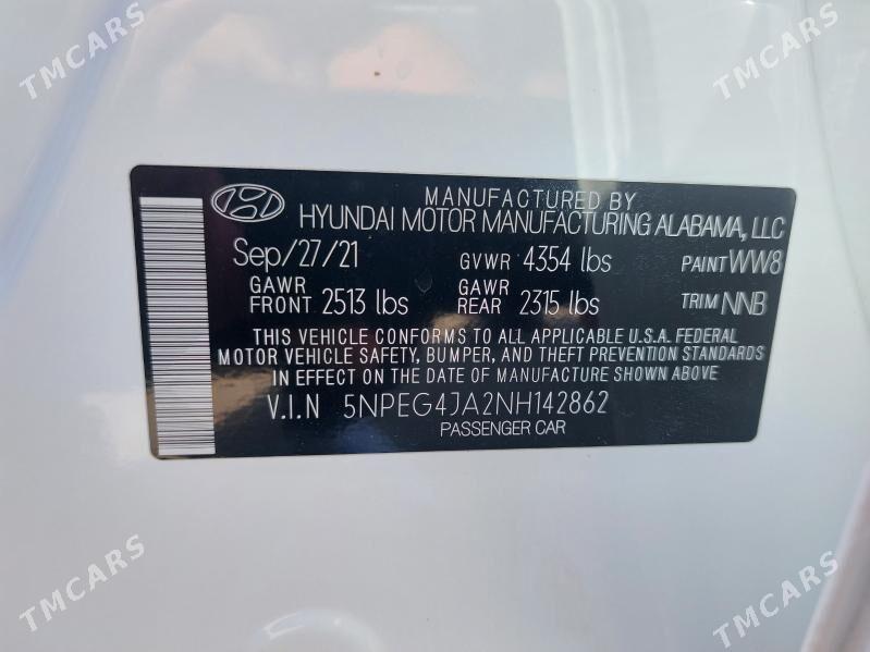 Hyundai Sonata 2022 - 260 000 TMT - Мир 5 - img 10