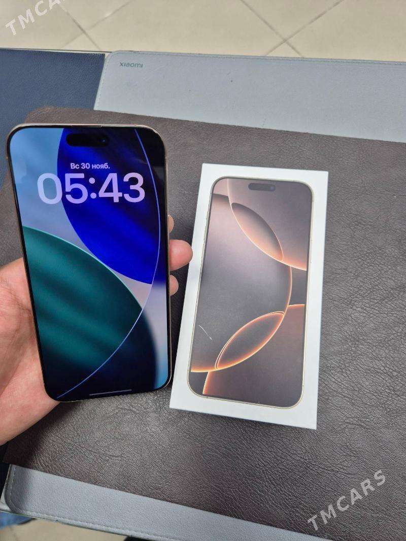 iphone 16 pro Max 256gb 100% - Ашхабад - img 2