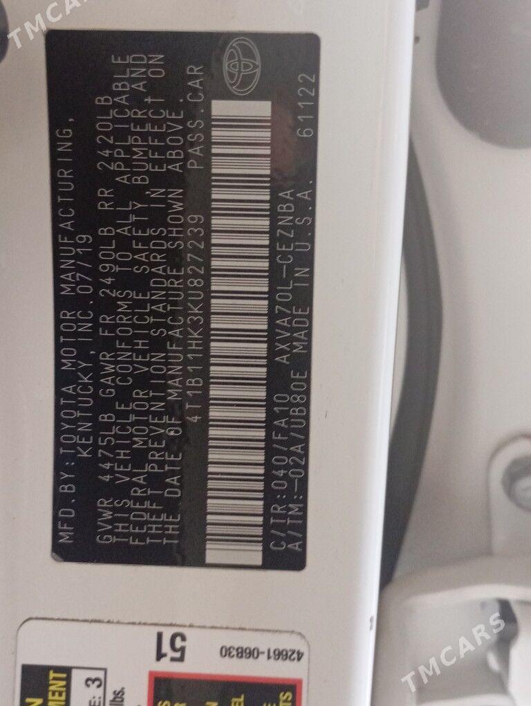 Toyota Camry 2019 - 319 000 TMT - Мургап - img 5