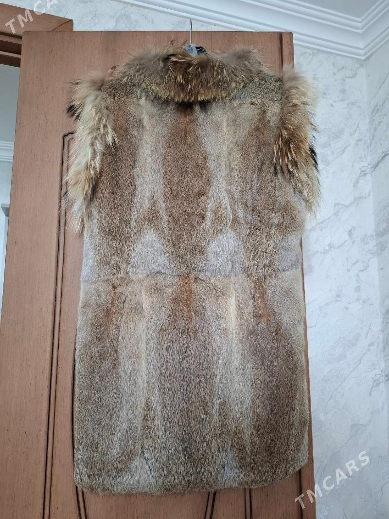 Меховая Шуба Безрукавка - 9 мкр - img 2