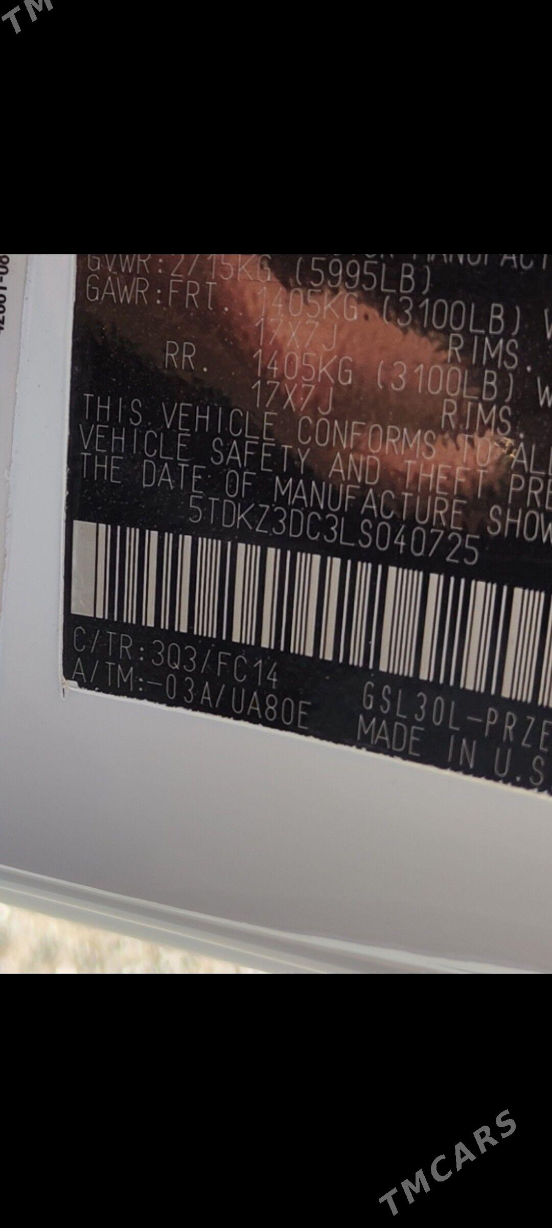 Toyota Sienna 2019 - 350 000 TMT - Гызыларбат - img 6