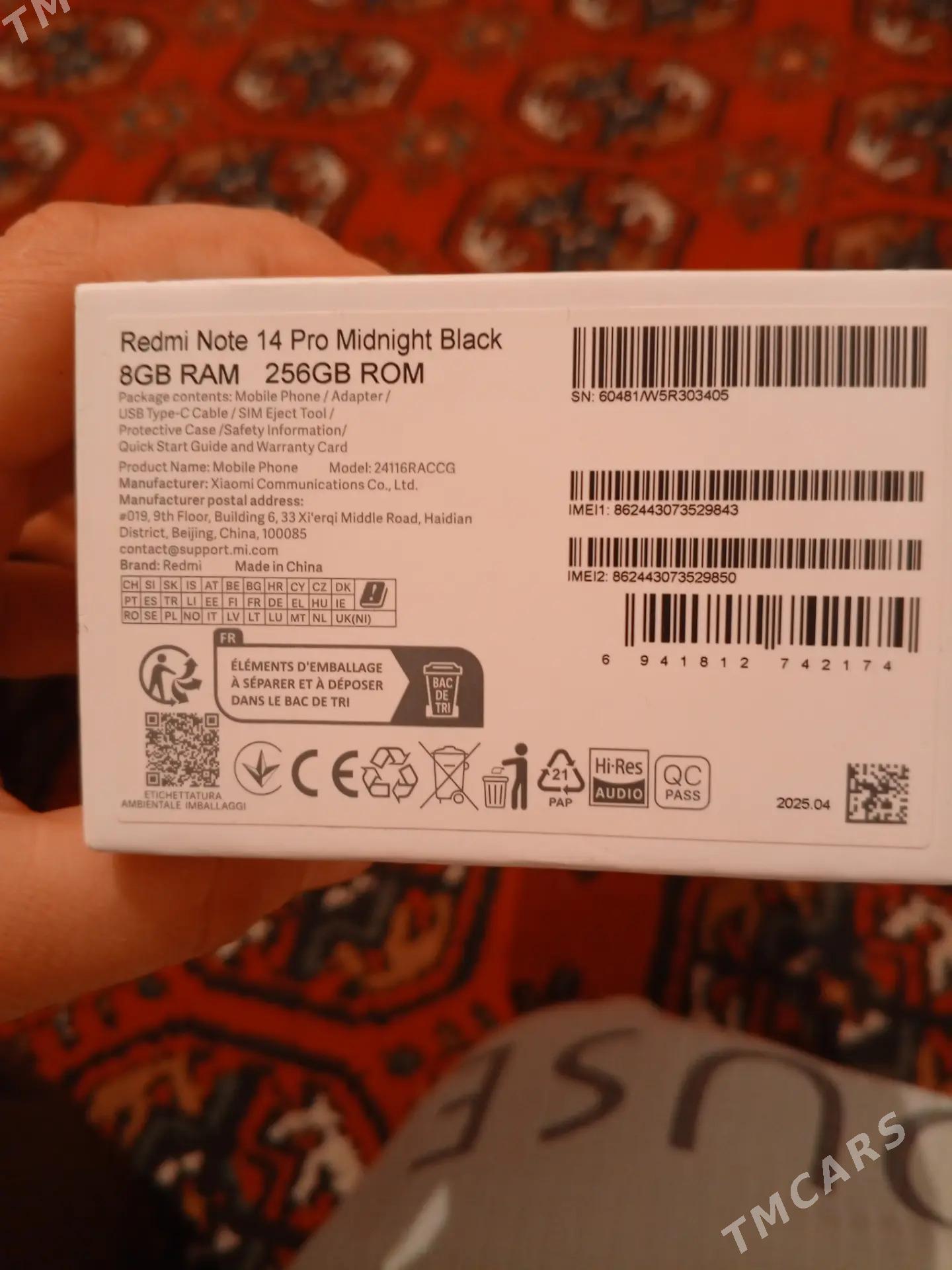 Redmi note14 pro - Туркменабат - img 3