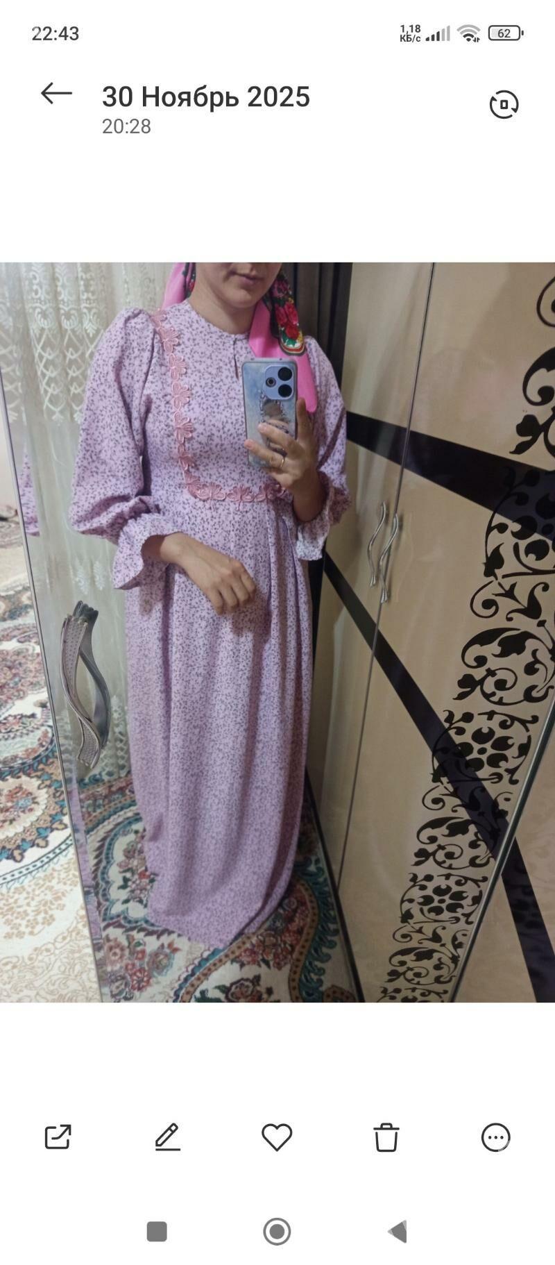 koynek.original kotton krep - Sakarçäge - img 2