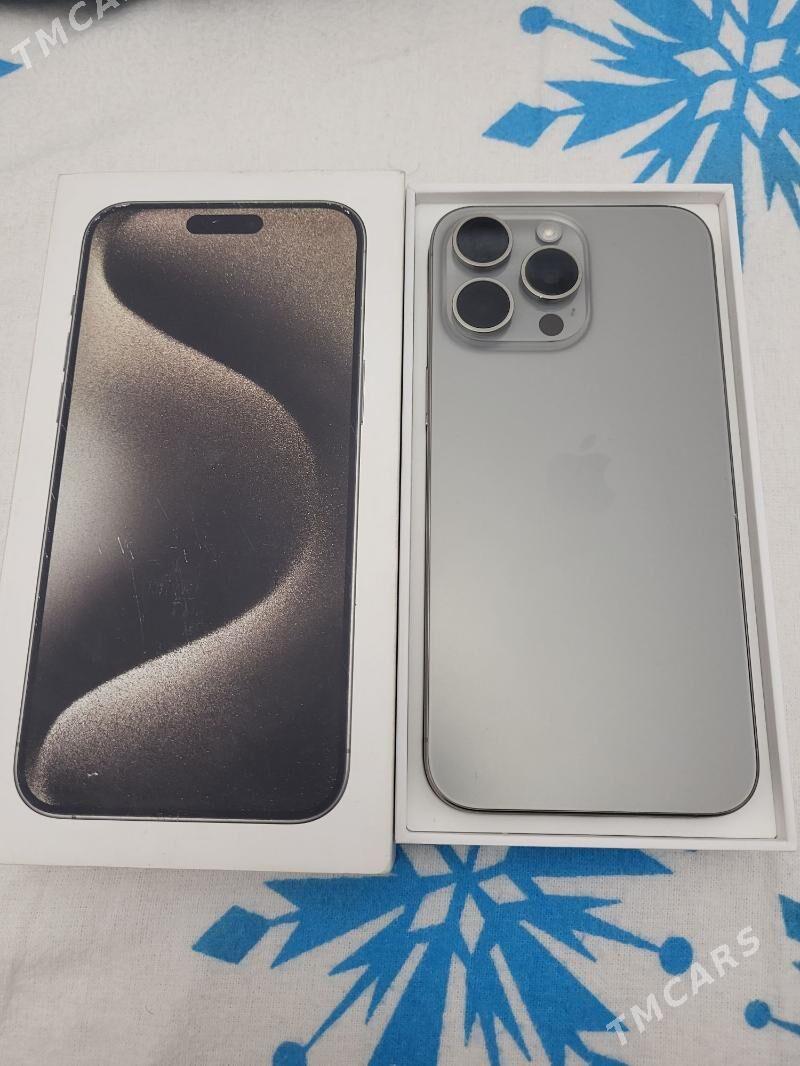 IPhone 15 pro max 1 trb pamyat - Aşgabat - img 1