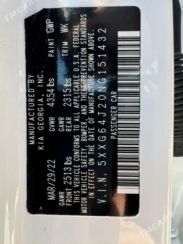 Kia K5 2022 - 285 000 TMT - Ашхабад - img 5