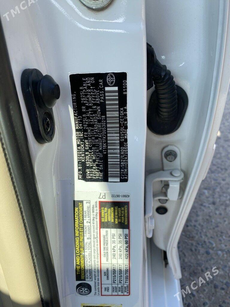 Toyota Camry 2013 - 270 000 TMT - Baýramaly - img 5