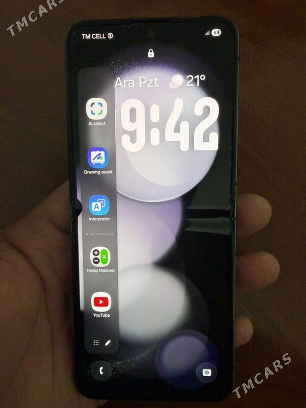 samsung Z flip 5 8/256gb - Ашхабад - img 2