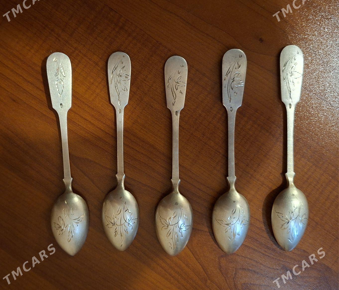 ложки чайные,серебро - Ашхабад - img 2