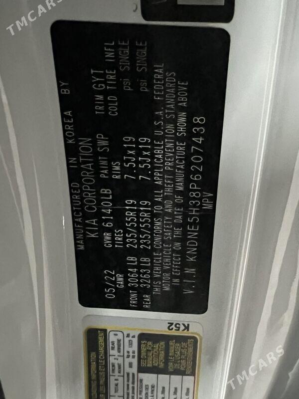 Kia Carnival 2022 - 665 000 TMT - Ашхабад - img 9