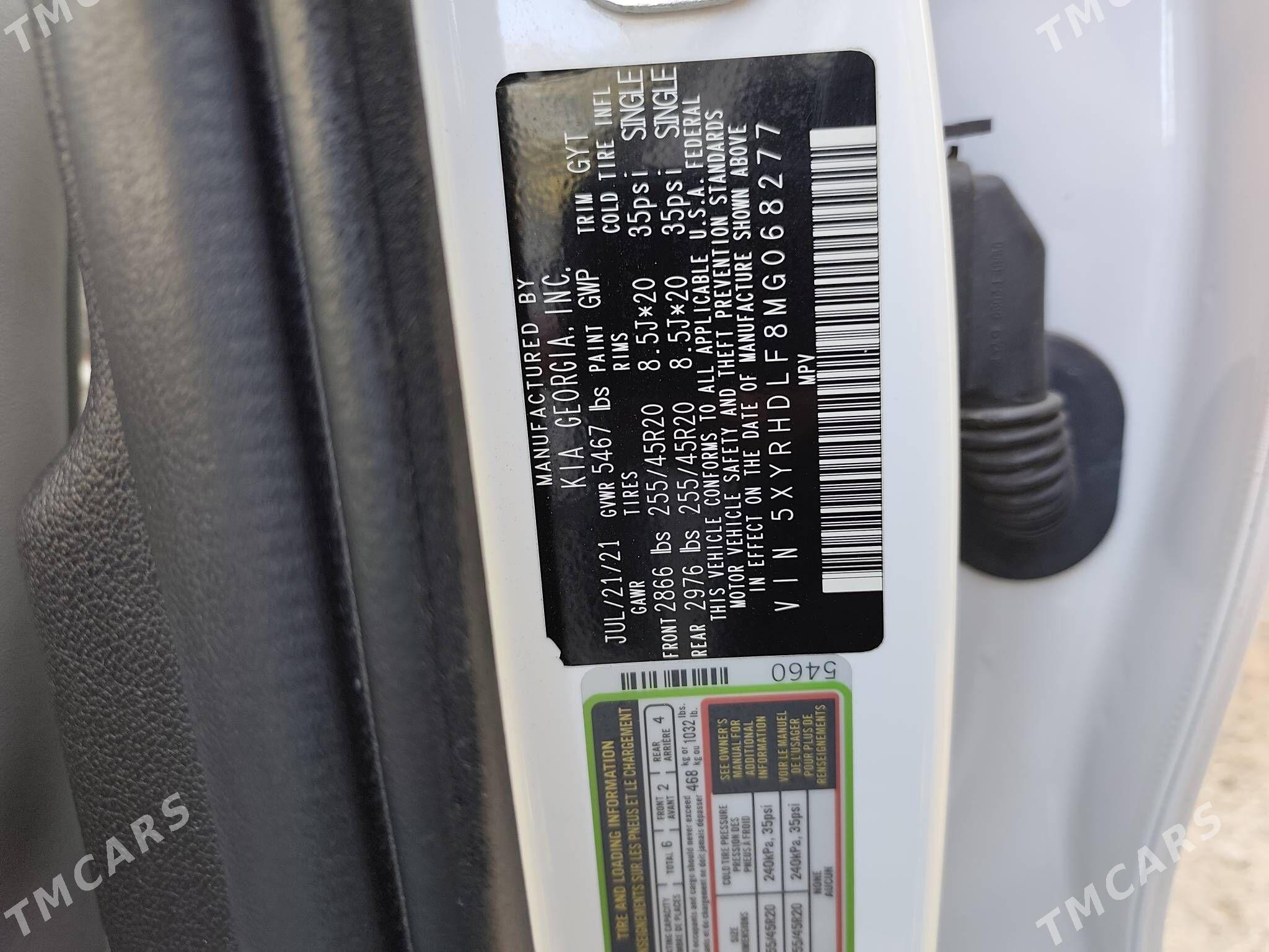 Kia Sorento 2021 - 430 000 TMT - Ашхабад - img 8